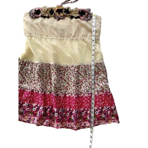 Humming Boho Floral Tube Top/Dress Size Large - Picture 4 of 7